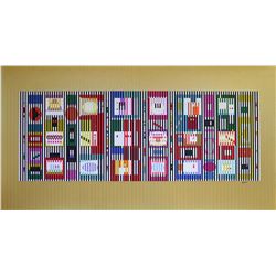 Yaacov Agam- Screenprint "Coordination II"