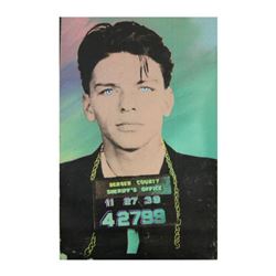 Steve Kaufman (1960-2010), "Sinatra" Hand Embellished Limited Edition Silkscreen on Canvas, AP Numbe