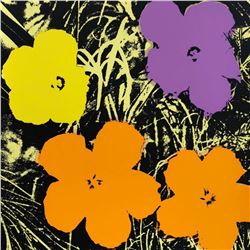 Andy Warhol- Silk Screen "Flowers 11.67"