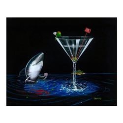 Michael Godard "Card Shark" Limited Edition Giclee on Canvas, Numbered and Signed with COA. Gallery 