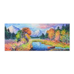 Alexander Antanenka, "Escaping the Hassles" Original Oil Painting on Canvas, Hand Signed with Certif