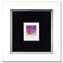 Peter Max, "Cosmic Flyer in Space" Framed Limited Edition Lithograph, Numbered 453/500 and Hand Sign