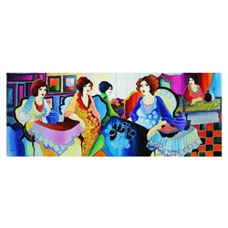 Patricia Govezensky- Original Watercolor "Girls Power"