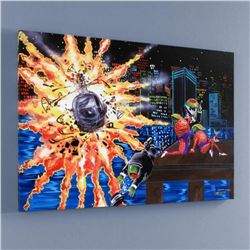 "Shaken Not Stirred" Limited Edition Giclee on Canvas (35" x 25") by Michael Godard, SN Numbered and