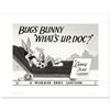Image 1 : "What's Up Doc, Bugs Bunny" Limited Edition Giclee from Warner Bros., Numbered with Hologram Seal an
