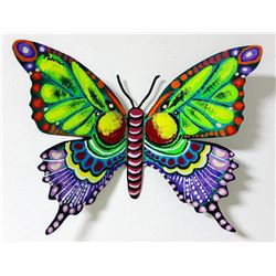 Patricia Govezensky- Original Painting on Cutout Steel "Butterfly CCX"