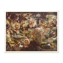 Alexander Antanenka - "Cool Waters (Diptych)" Framed Original Oil Painting on Canvas, Hand Signed wi