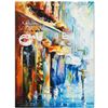 Image 1 : Leonid Afremov (1955-2019) "By the Light" Limited Edition Giclee on Canvas, Numbered and Signed. Thi