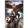 Image 1 : Marvel Comics "Captain America: Hail Hydra #3" Numbered Limited Edition Giclee on Canvas by Adi Gran