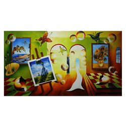 Alexander Astahov- Original Oil on Canvas "Virtual Room"