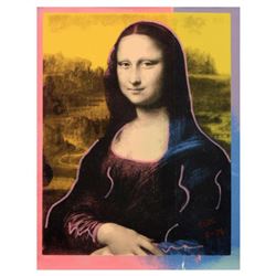 Ringo Daniel Funes, (Protege of Andy Warhol's Apprentice, Steve Kaufman), "Mona" One-of-a-Kind Mixed