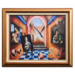 Alexander Astahov- Original Giclee on Canvas "The Artist"