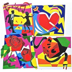 Ugo Nespolo "LUSH LIFE" Original Serigraph