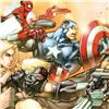 Image 2 : Stan Lee Signed, "Ultimates 3 #1" Numbered Marvel Comics Limited Edition Canvas by Joe Madureira wit