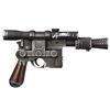 Image 1 : Alden Ehrenreich Autographed Star Wars Han Solo 1:1 Scale DL44 Prop Replica Blaster