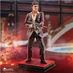 Al Pacino Autographed Scarface Tony Montana My Little Friend 1/6 Scale 14" Statue