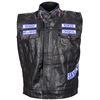 Image 3 : Charlie Hunnam Autographed Sons of Anarchy SAMCRO Leather Vest