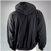 Image 3 : Sons of Anarchy Clay Screen Worn Black Hooded Sweatshirt Ron Perlman Signed Letter of Authenticity
