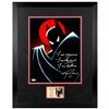 Image 1 : Kevin Conroy Autographed Batman 11x14 Framed Photo with 'I am Vengeance I am the Night I am Batman!'