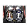 Image 6 : Adam West, Burt Ward Autographed 1:18 Scale Die-Cast Batmobile with Batman & Robin Figures