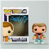 Image 1 : Michael J. Fox Autographed Back to the Future Marty McFly POP Vinyl Figure #49