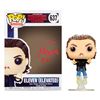 Image 1 : Millie Bobby Brown Autographed Stranger Things Eleven POP Vinyl Figure #637 with '011' Inscription