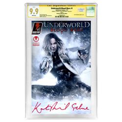 Kate Beckinsale Autographed Underworld Blood Wars #1 CGC SS 9.9 Celebrity Authentics Variant Cover