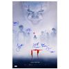 Image 1 : Finn Wolfhard, Jackson Robert Scott, Jaeden Lieberher and Cast 2017 IT Autographed 16x24 Poster