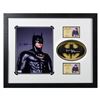 Image 1 : Val Kilmer Autographed Batman Forever Mini Batarang and Batman Studio 8x10 Framed Display Set