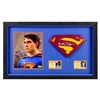 Image 1 : Brandon Routh Autographed Superman Returns 1:1 Scale Superman Emblem and 8×10 Photo Framed Display