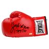Image 1 : Jake Lamotta Autographed Raging Bull Everlast Boxing Glove