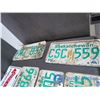 Image 8 : (14) Licence Plates - 70's, 80's, 90's & Vanity Plate