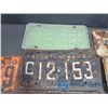 Image 3 : (11) Licence Plates - 50's, 1060-1962