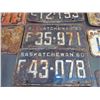Image 4 : (11) Licence Plates - 50's, 1060-1962