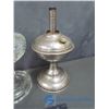 Image 3 : Vintage Glass and Metal Lamps