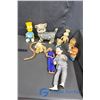Image 1 : Toy Collection - Simpsons, Pee Wee, The Bionic Women, Pilsbury Doughboy