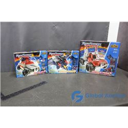 (3) Transformers Lego Set in Packages