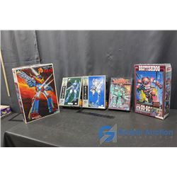 (5) Model Kits in Boxes