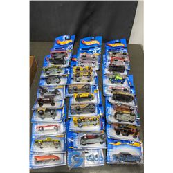 (30) Hot Wheels Cars in Packages