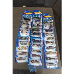 (30) Hot Wheels Cars in Packages