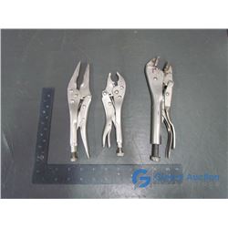 (3) Locking Type Pliers