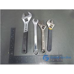 (3) Cresent Wrenches, 19mm Combination Wrench
