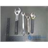 Image 1 : (3) Cresent Wrenches, 19mm Combination Wrench