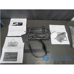 Balenciaga Agneau Giant 21 City Anthracite Handbag Authentic