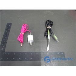 iPhone Adaptor, Charger and Aux Cord
