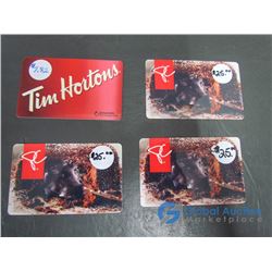 Misc Gift Cards Total Value $82.82