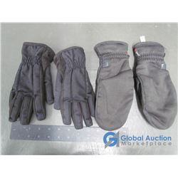 Women's MEC Brown Size M and Black Women's Size M Gloves