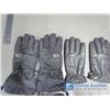 Image 2 : Essential Collapsible Storage Containers, North Face Mask, and Men's Isotoner Leather Gloves (L)