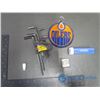 Image 1 : Pokemon Platinum DS Game, Charge Bank, Stanley Fat Max Allen Wrench Set, Oilers Beaded Keychain