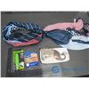 Image 1 : Scarf, Hinham Peacock White Wallet, Vaseline Lip Balm and Wet & Wild Mascara
